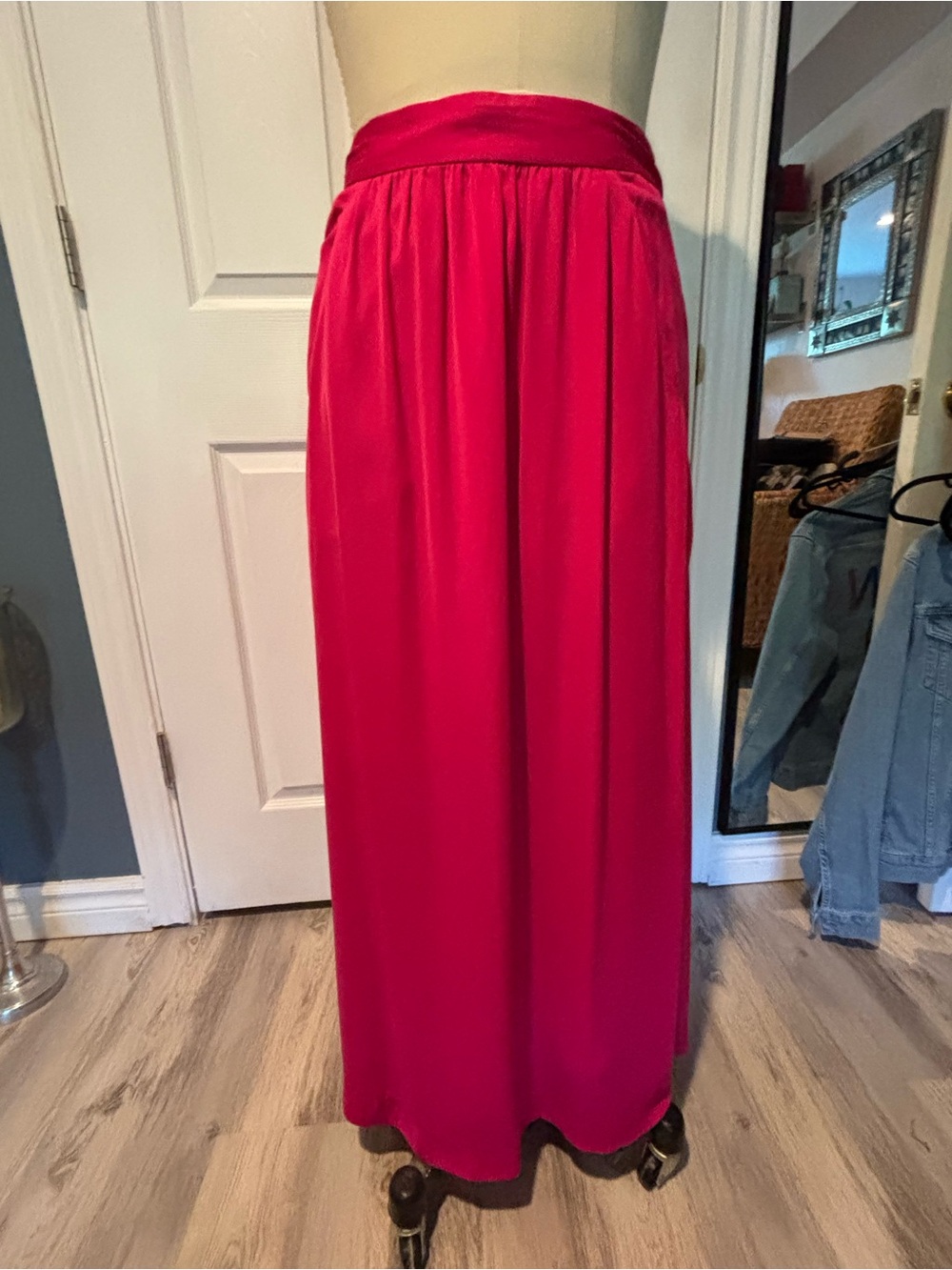 GAP Vibrant Hot Pink Maxi Skirt